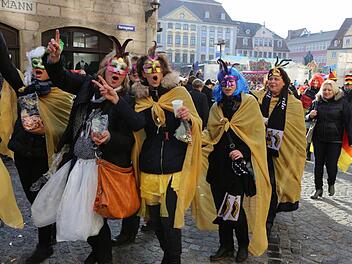 Ein Spektakel verspricht am Sonntag, 26. Februar, der Coburger Gaudiwurm zu werden. Foto: Archiv/Barbara Herbst