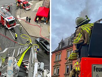 Forchheim: Brand im Mehrfamilienhaus - Feuerwehr muss sich "gewaltsam Zutritt verschaffen"