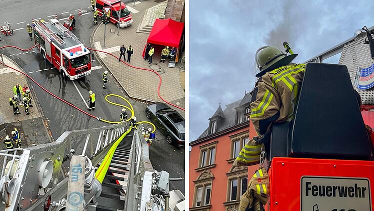 Forchheim: Brand im Mehrfamilienhaus - Feuerwehr muss sich "gewaltsam Zutritt verschaffen"