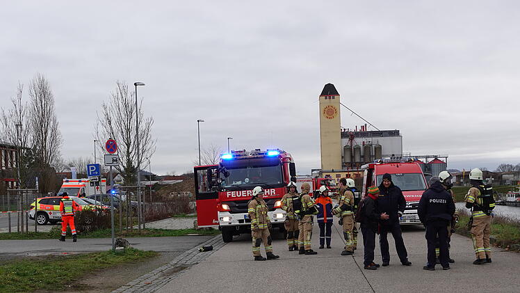 Gasaustritt Haßfurter Hafen