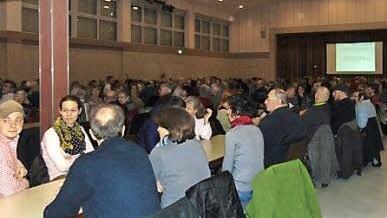 Das Interesse an der Infoveranstaltung war groß.