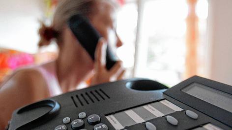 Symbolfoto Telefon&uuml;berwachung