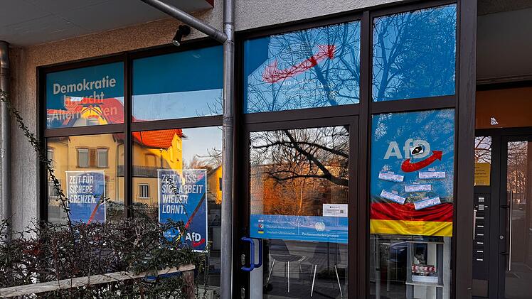 Aktion an Bayreuther AfD-Büro