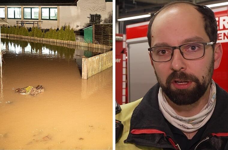 Hochwasser-Lage im Kreis Bamberg: "Pegel steigen ständig"