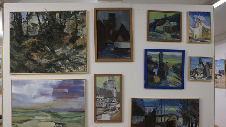 In seiner Werkstattgalerie in Untersiemau zeigt Robert Reiter eine neue Ausstellung. Die Schau unter dem Titel "Europa entdecken" wird am 6. Oktober eröffnet.FotoJochen Berger