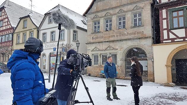 Bernd Ziegler stand dem TV-Team von RTL am Dienstag Rede und Antwort.