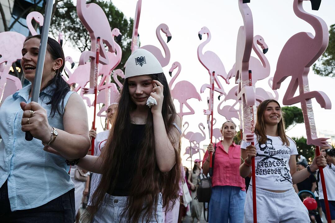 Proteste in Albanien