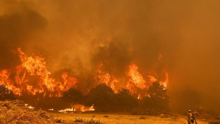 Waldbrände in Spanien