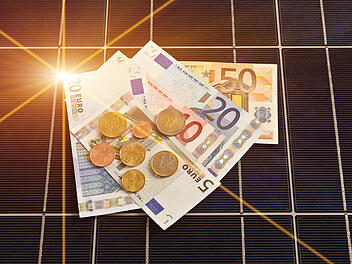 Virtuelles Kraftwerk, Geld, Strom, B&ouml;rse, Photovoltaik