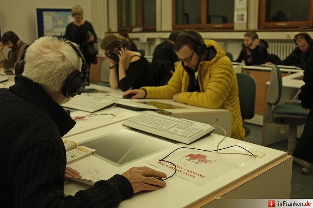 Dialektforschung bei der Hörreise durch Franken