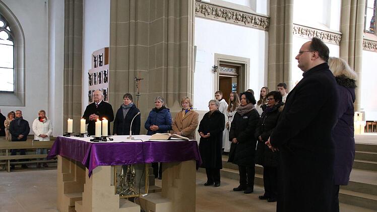 Eindrücke von der Wahl im Sonntagsgottesdienst in der Herz-Jesu-Stadtpfarrkirche. Foto: Ralf Ruppert