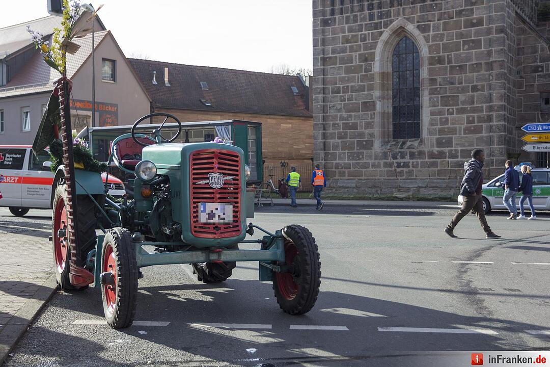 Unfall bei Faschingsumzug in Erlangen