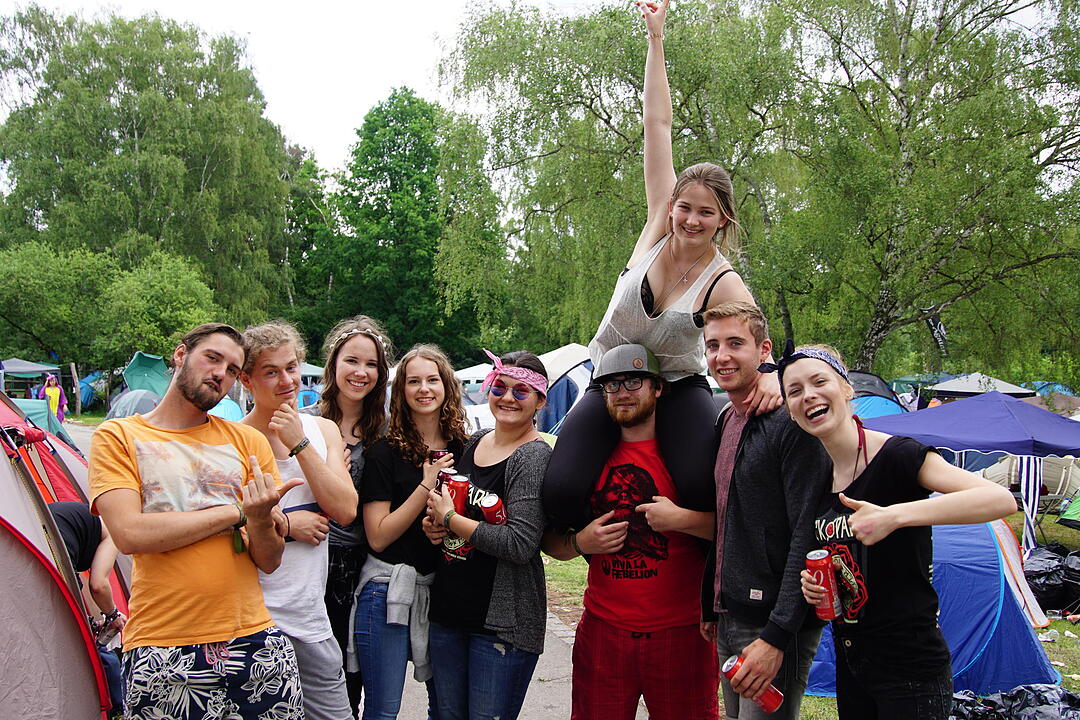 Drei Tage Zeltplatz bei Rock im Park