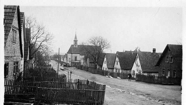 Diese Dorfansicht ist von 1927.  Foto: Archiv Marion Eckert