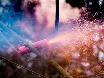 Mitteilungen &uuml;ber Sch&uuml;sse und B&ouml;ller haben die Polizei in Herzogenaurach am Freitagabend besch&auml;ftigt.  Foto: Peter Steffen/dpa