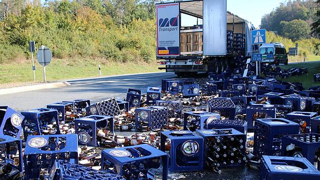 Die Unfallserie in der sogenannten Bierkurve bei Unterbrücklein ist kurios. Foto: Christine Fischer