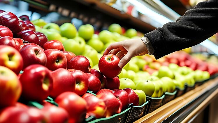 Apfel, Apfel kaufen, Supermarkt, Obst