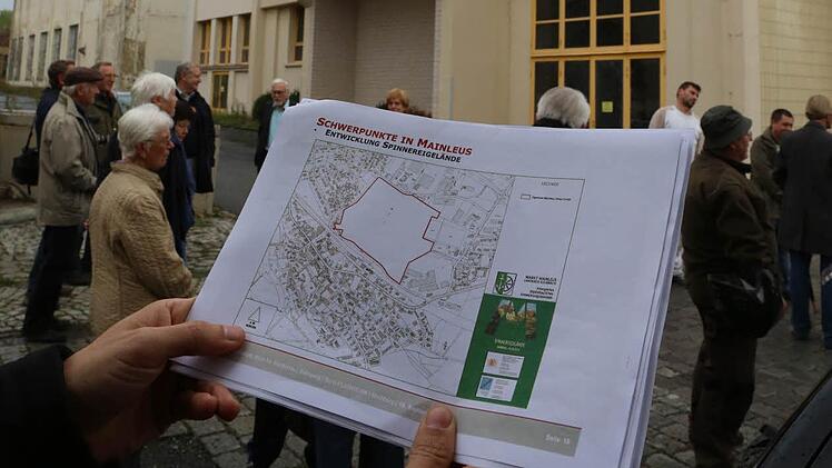 15,4 Hektar groß ist das Gelände der im März 2013 pleite gegangenen Spinnerei.