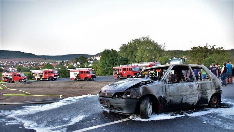 &Uuml;bung der N&uuml;dlinger Feuerwehr in den sogenannten Serpentinen. Mit dabei: Die Wehren aus Haard und Aschach. Steffen H&uuml;mmler