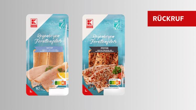 Forellen-Rückruf bei Aldi und Kaufland - Listerien entdeckt