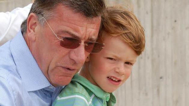 Enkel Julius wird Gerhard Preß nach seiner letzten Amtszeit endlich  noch mehr für sich haben. Fotos: Rainer Lutz