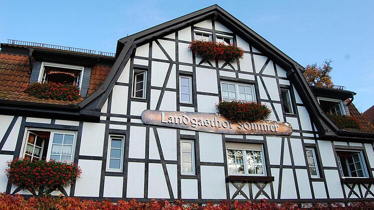 Die Familie Sommer betreibt in Oberlauter - bereits in sechster Generation - den gleichnamigen Landgasthof (ehemals "Deutsches Reich").
