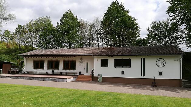 Das Vereinsheim der DJK Frankenbrunn  Foto: Christine Büchner