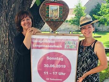 Die Hauptorganisatorinnen Sabine Scheerbaum-Werner und Juliane Winter Foto: Matthias Kern