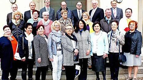 Sie feierten die Jubelkommunion in Sand. Foto: ab