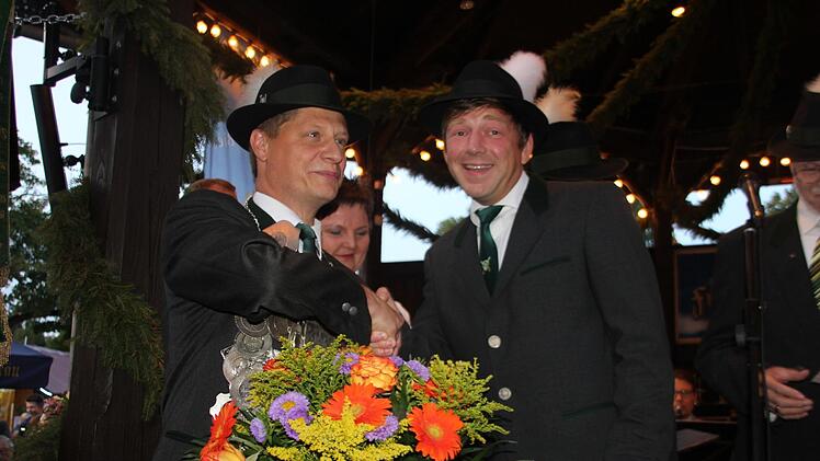 Bei der Proklamation zum Kronacher Freischießen. Foto: Veronika Schadeck