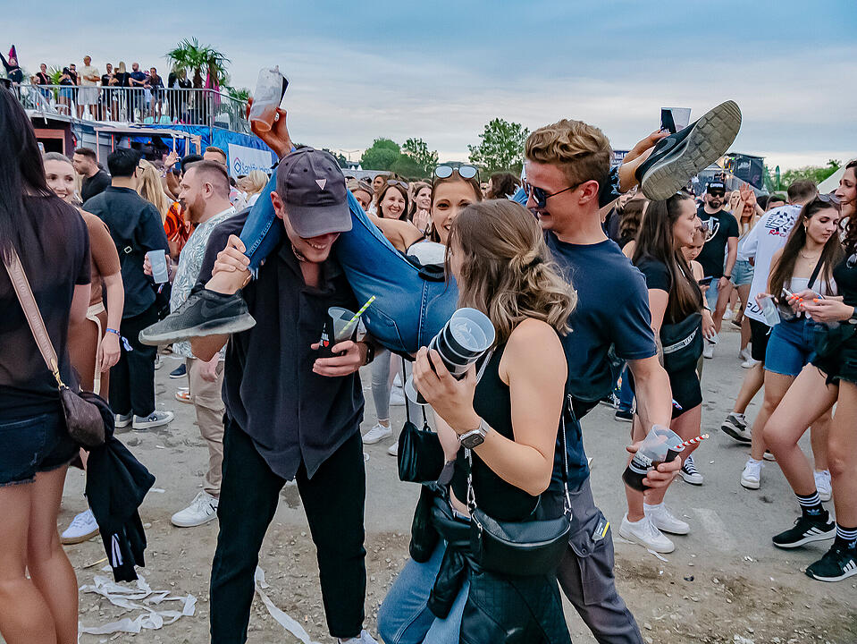 Beste Stimmung herrschte beim größten HipHop Open Air in Nordbayern!