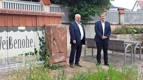 Stolz auf ihr Projekt: Rudolf Braun (links) und Ralf Schwarz Foto: privat