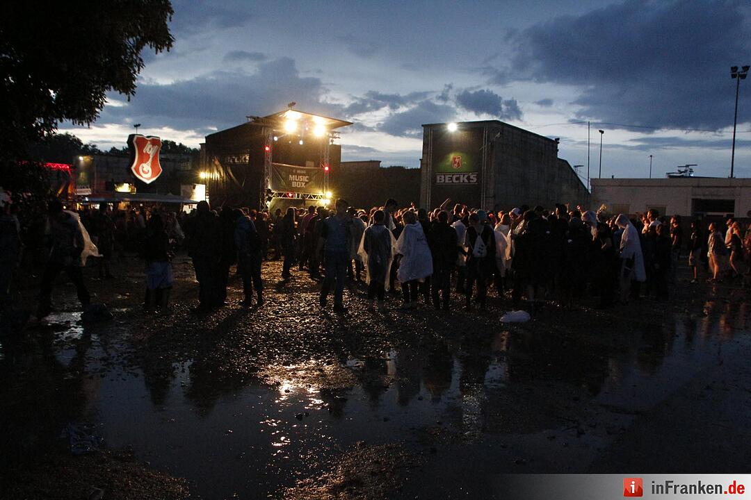 Rock im Park 2016 - Regen am Samstag