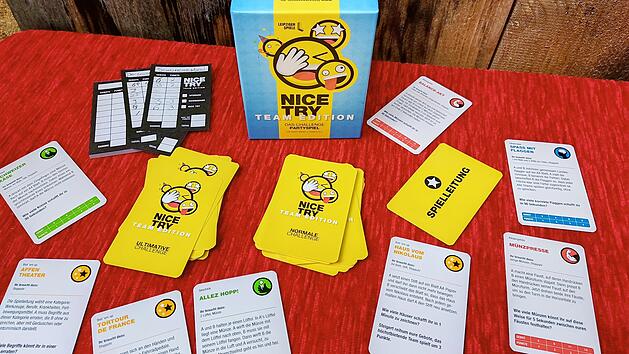 Party-Kartenspiel im Test: Nice Try - Team Edition