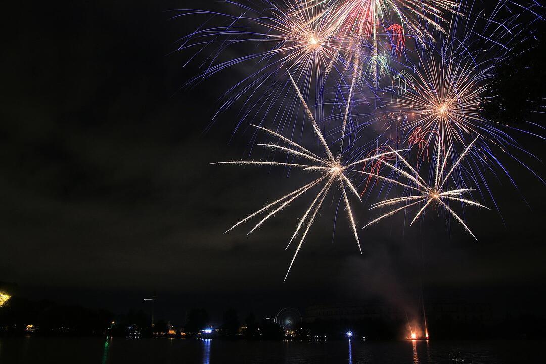 Feuerwerk Volksfest Nürnberg