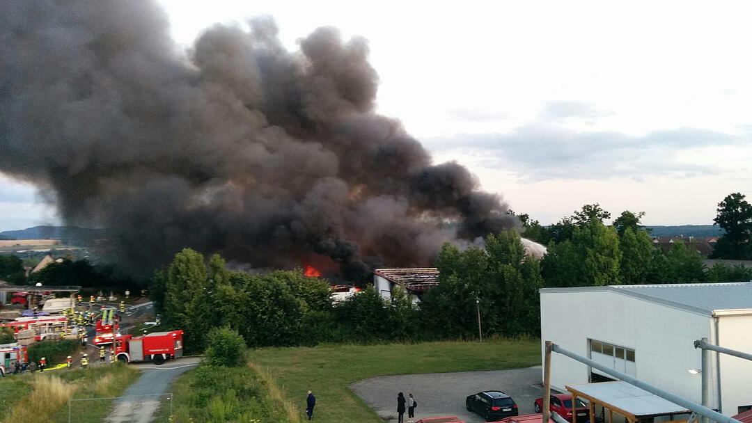 In Marktzeuln ist es in einer Kart-Bahn zu einer Verpuffung gekommen. Ein Mann wurde schwer verletzt.