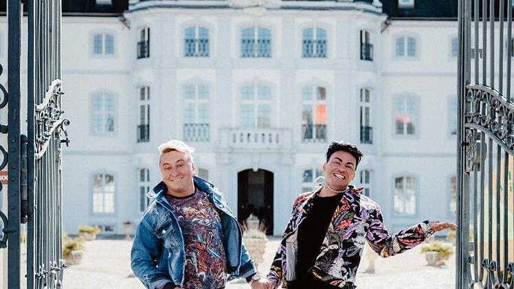 Die Diebacher Hubert Fella und Matthias Mangiapane zeigen ab Montag, 30. April, um 22.15 Uhr ihre Hochzeitsvorbereitungen in einer Doku-Soap auf Vox.  MG RTL D / Stefan Neumann