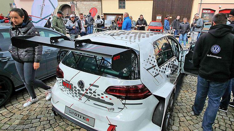 Die Organisatoren der Münnerstädter GTI-Treffen mussten die für 26. April in der Altstadt  geplante Saisoneröffnung wegen der Corona-Krise absagen.Archiv/Dieter Britz