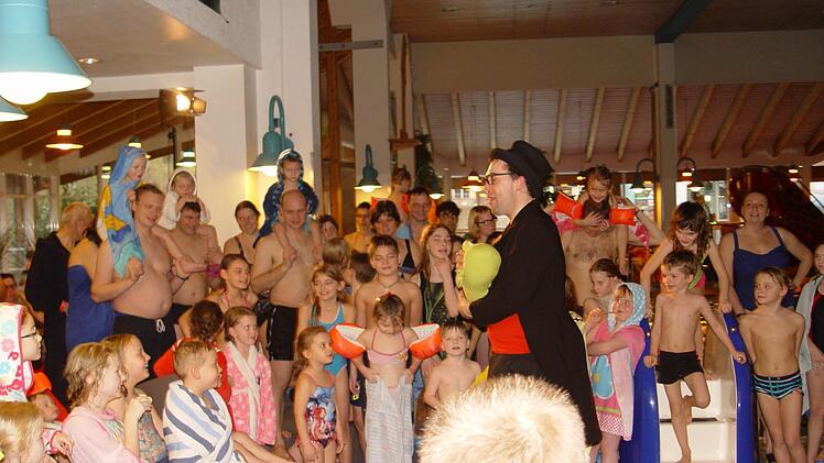Jubiläumstag in der Therme Sinnflut. Foto: Brigitta Kempe-Wolf
