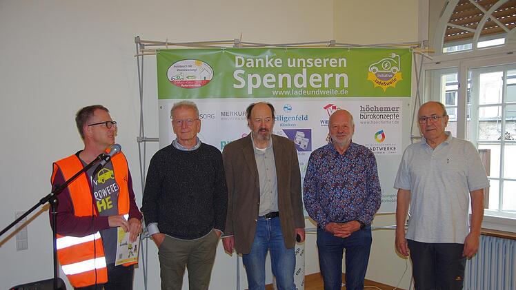 Das Organisationsteam mit Hans-Josef Fell (2.v.re). Foto: Klaus Werner