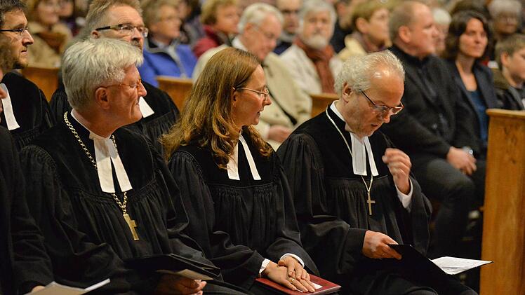 Gottesdienst in der Erlöserkirche in Bamberg am 1.11.2014 Foto: Ronald Rinklef
