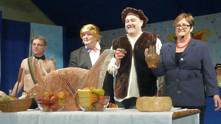 Impressionen von der 132. Prunksitzung der Fasachingsvereinigung Meeder. Foto: Karin Günther