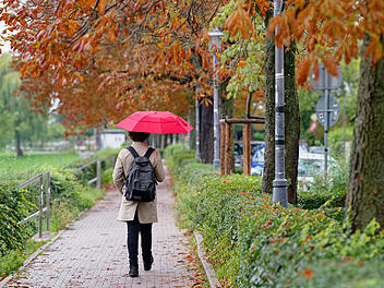 Herbstwetter in Franken