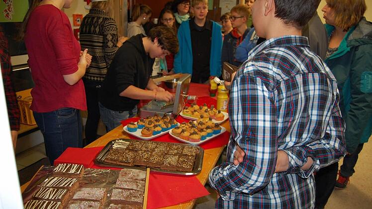 Beim Adventskonzert der Mittelschule Oberthulba. Foto: Günther Straub