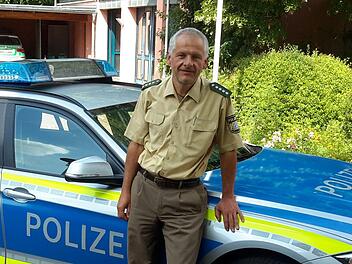 Thomas Vöth ist der neue stellvertretende Dienststellenleiter bei der Polizeiinspektion Bad Brückenau. Der 53-jährige Hauptkommissar arbeitet seit April 2012 in der Stadt an der Sinn.Foto: Rolf Pralle