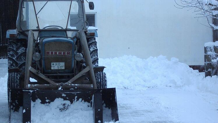 In Mitgenfeld ist ordentlich was runtergekommen. Foto: Inge Morschhäuser