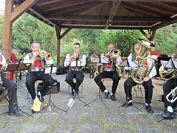 Ein voller Erfolg war das abendliche Konzert, das die "Kollmanner Böhmische" in der "Neumühle" gab. Zusammen mit ihren Gastgebern aus dem Frankenwald bereiteten die Südtiroler (Foto) den Besuchern einen beschwingt-kurzweiligen Abend.  Foto: privat