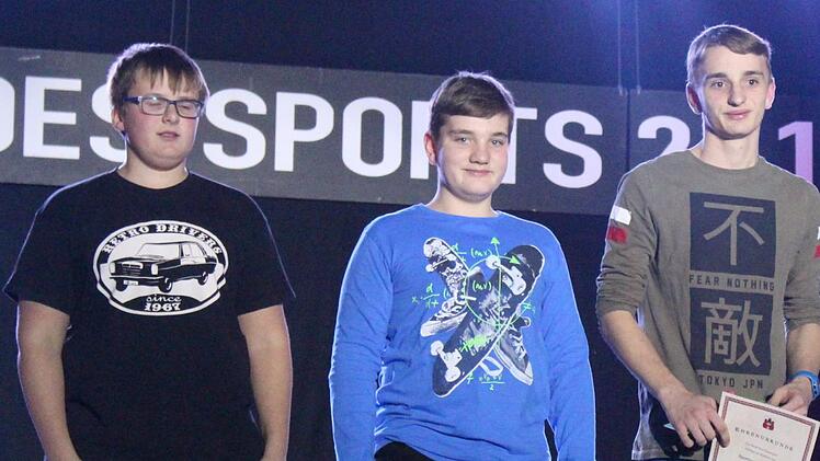 Ehrungen bei der Nacht des Sports in Bad Kissingen. Sebastian Schmitt