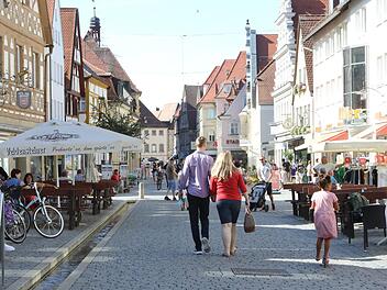 Nach Monaten des Corona-Lockdowns füllt sich die Forchheimer Innenstadt allmählich  wieder. Doch die Konsumlaune der Kunden ist noch gedämpft. Fotos: Barbara Herbst