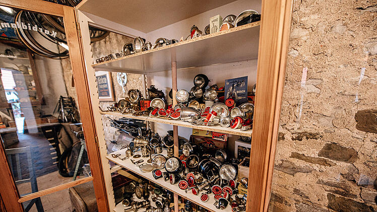 Das Fahrradmuseum in Hüttenheim ist eine tolle Adresse für einen Ausflug im Kitzinger Land
